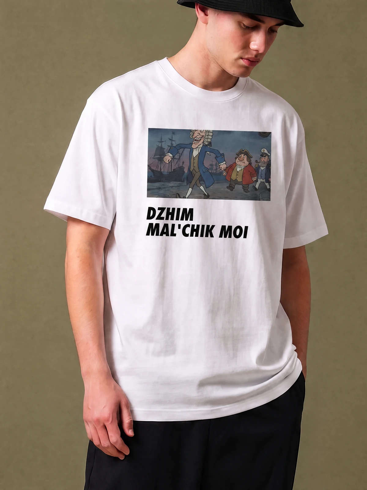DZHIM MAL'CHIK MOI, принт крупно
