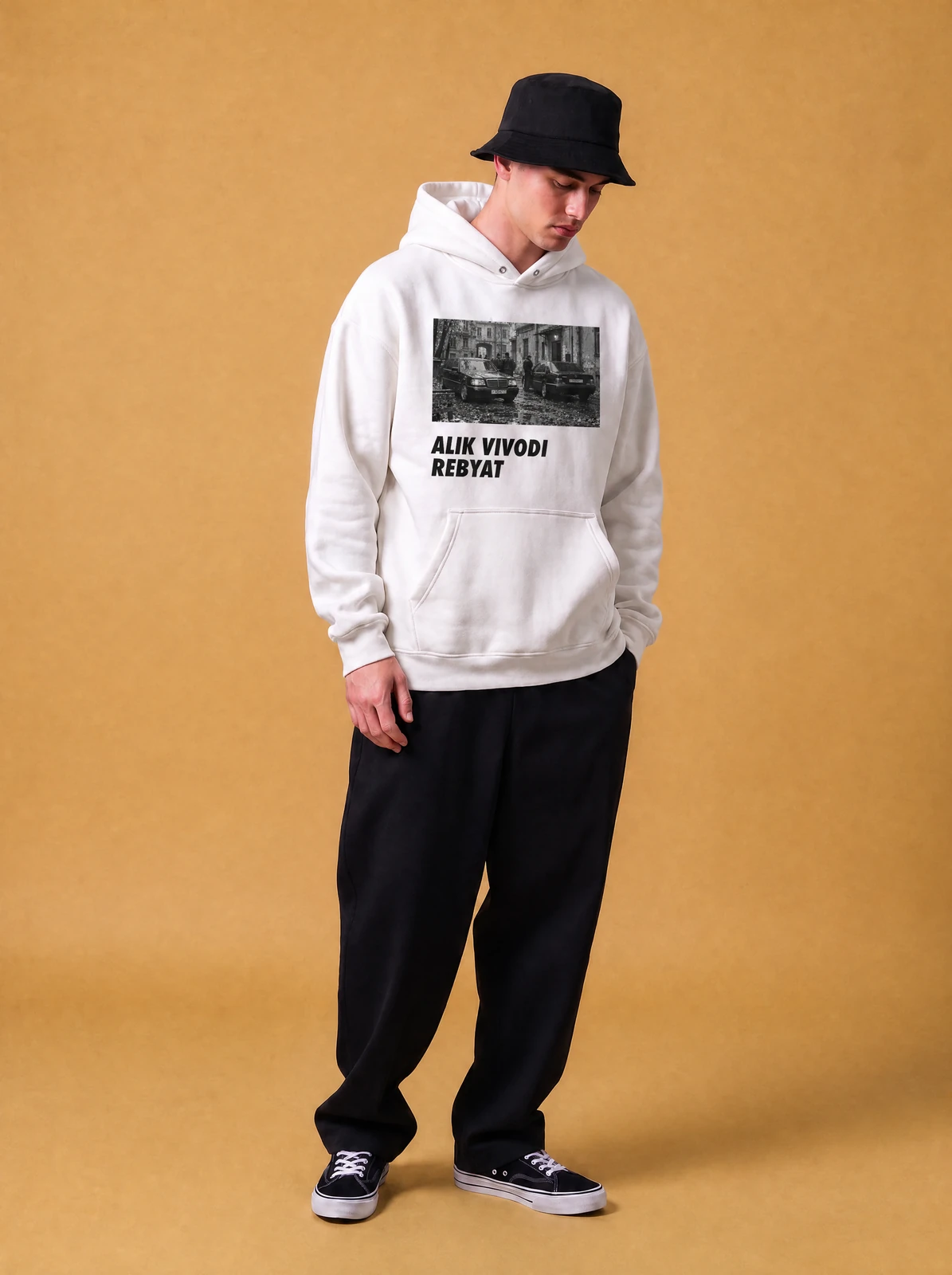 ALIK VIVODI REBYAT HOODIE, белая