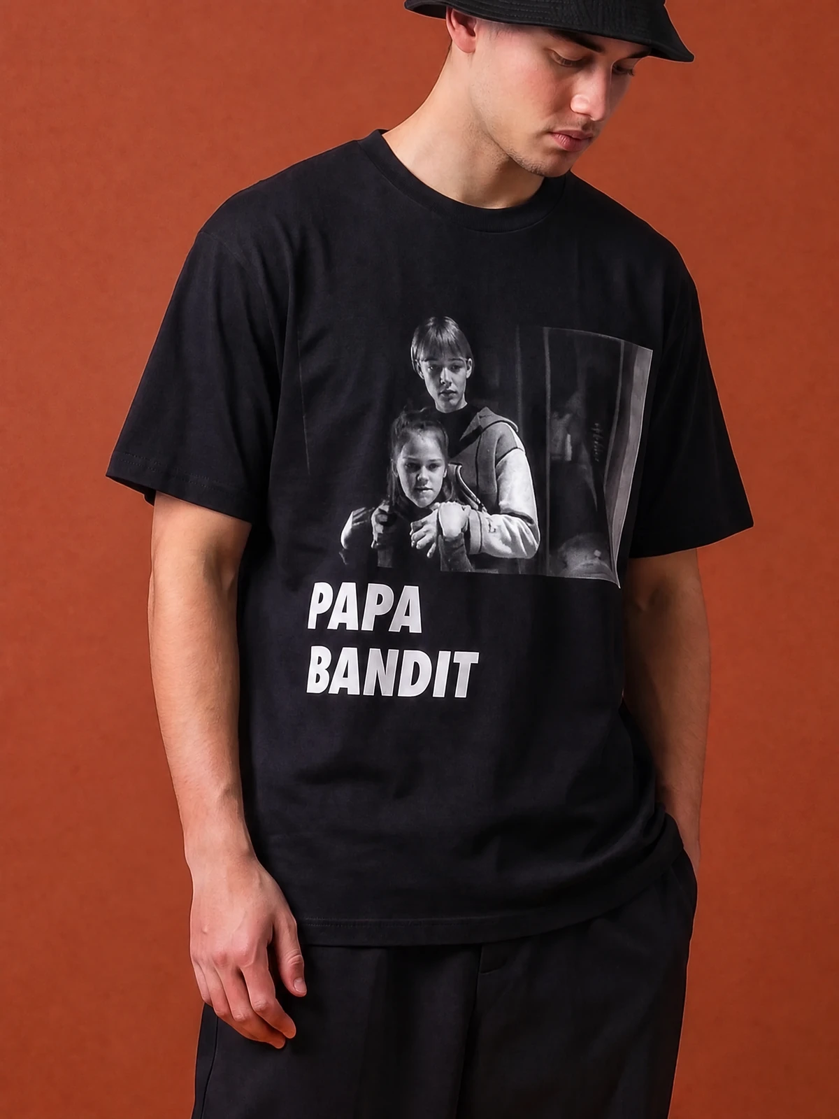 PAPA BANDIT, принт крупно